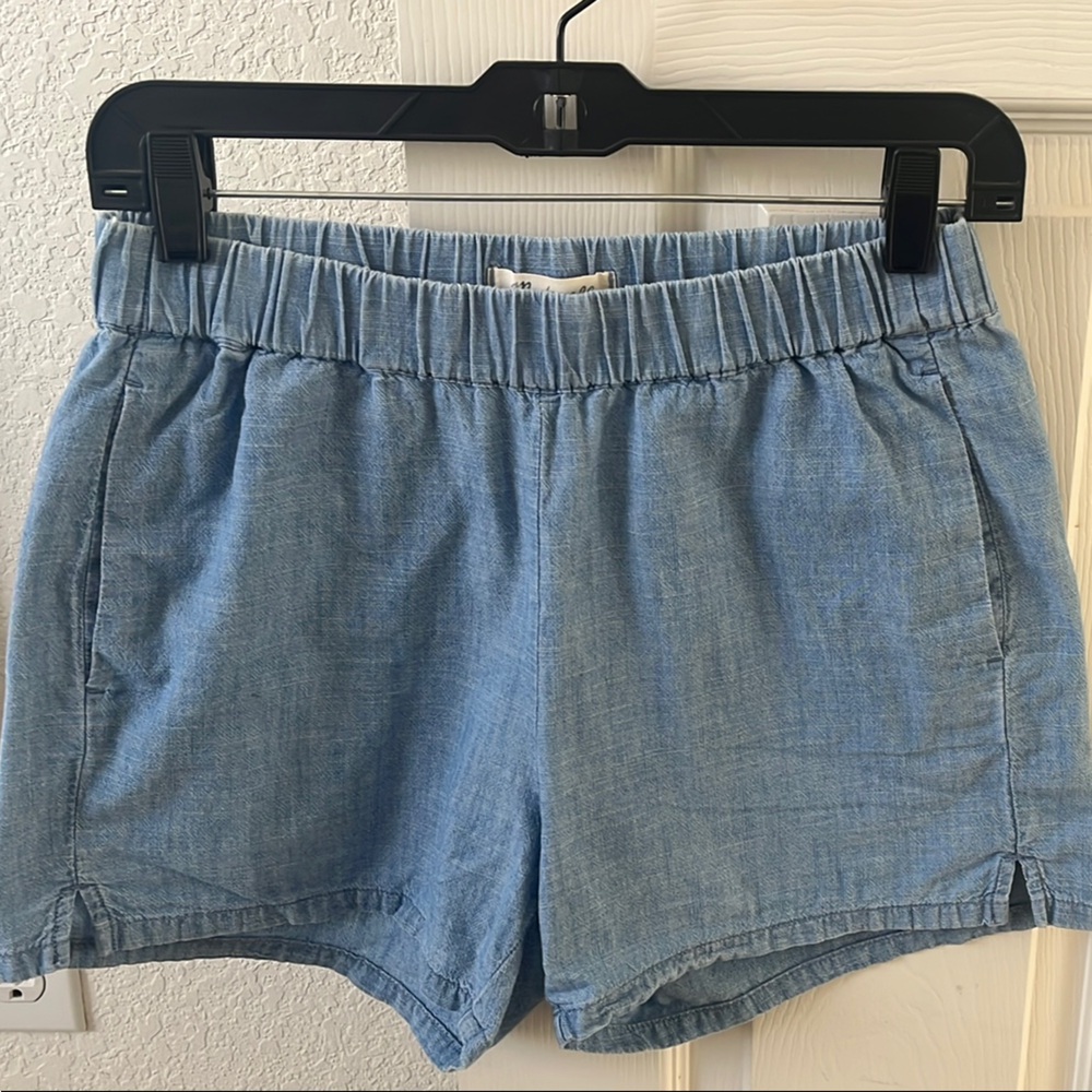 Madewell Chambray Shorts
